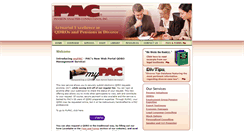 Desktop Screenshot of pensionanalysis.com